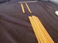 How to use I Ching sticks: Second pile completed